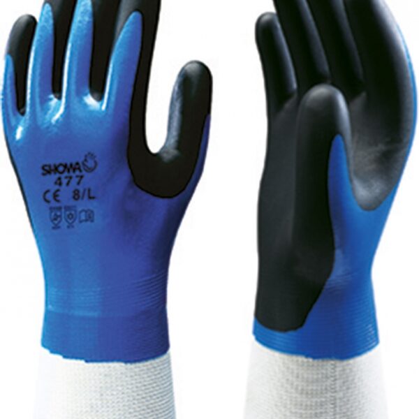 Showa Best 477 Nitrile safety gloves 7-10