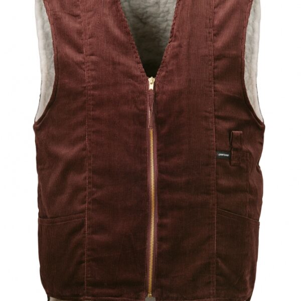Craftland 1875 LÜNEBURG Filled vest brown S-XXXXL