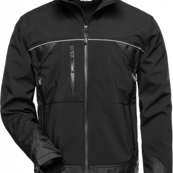 Elysee 20001 ALPHA Softshell breathable jacket black XS/XXXXL