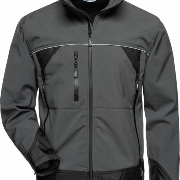 Elysee 20002 BETA Softshell breathable jacket grey/black XS-XXXXL