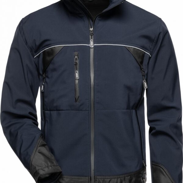 Elysee 20003 GAMMA Softshell breathable jacket marine blue XS-XXXXL