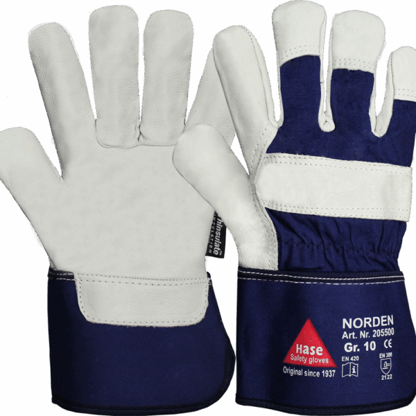 Hase NORDEN Thinsulate Winter Protective gloves leather
