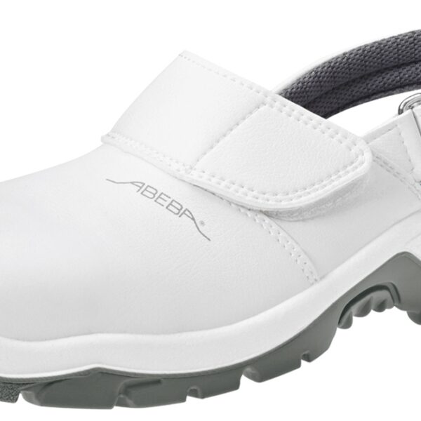 Abeba 2120 Anatom medical Clogs with steel toe cap white SB SRC