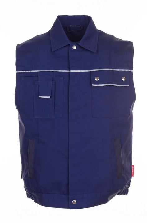 Planam 2168 Canvas work vest Navy blue Size L