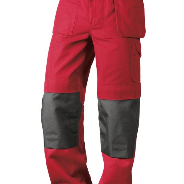 Elysee 21939 RED HILL Canvas working pants red/black size 46