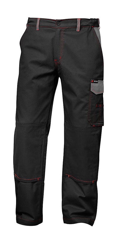 Craftland 22461 BRUGGE work trousers modern black/grey