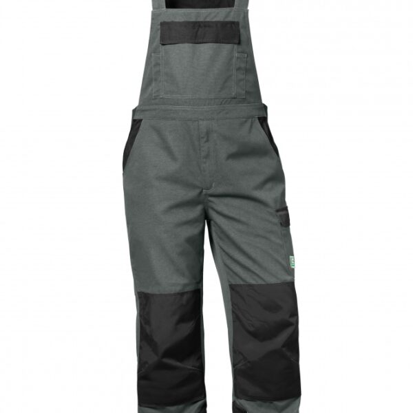 Elysee 22574 BOLTON - Working dungarees Canvas grey/black