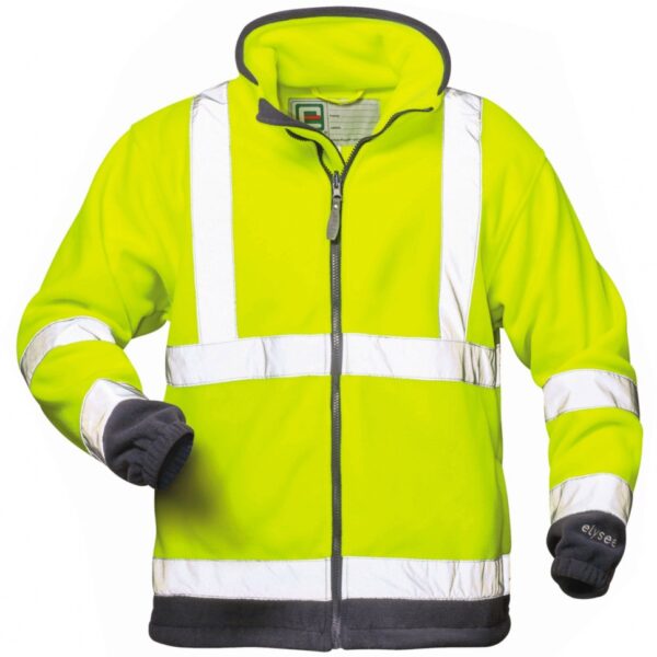 Elysee® 22709 VALENTIN High-vis fleece jacket fluorescent yellow S-4XL