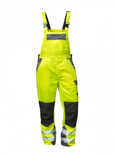 High visibility dungarees Yellow/grey EN13688 Elysee 22738 COLMAR