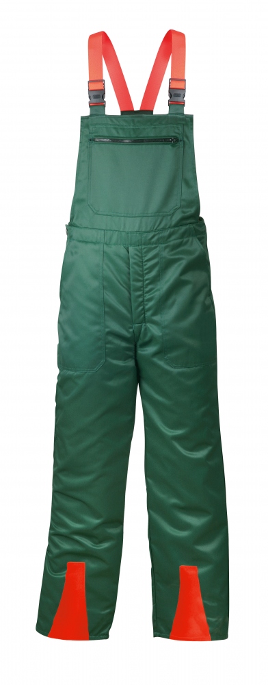 Prevent FH Forest Overall with saw protection green/orange