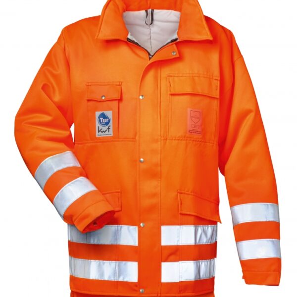 KWF 2279 Linde High visibility and forest protection jacket orange