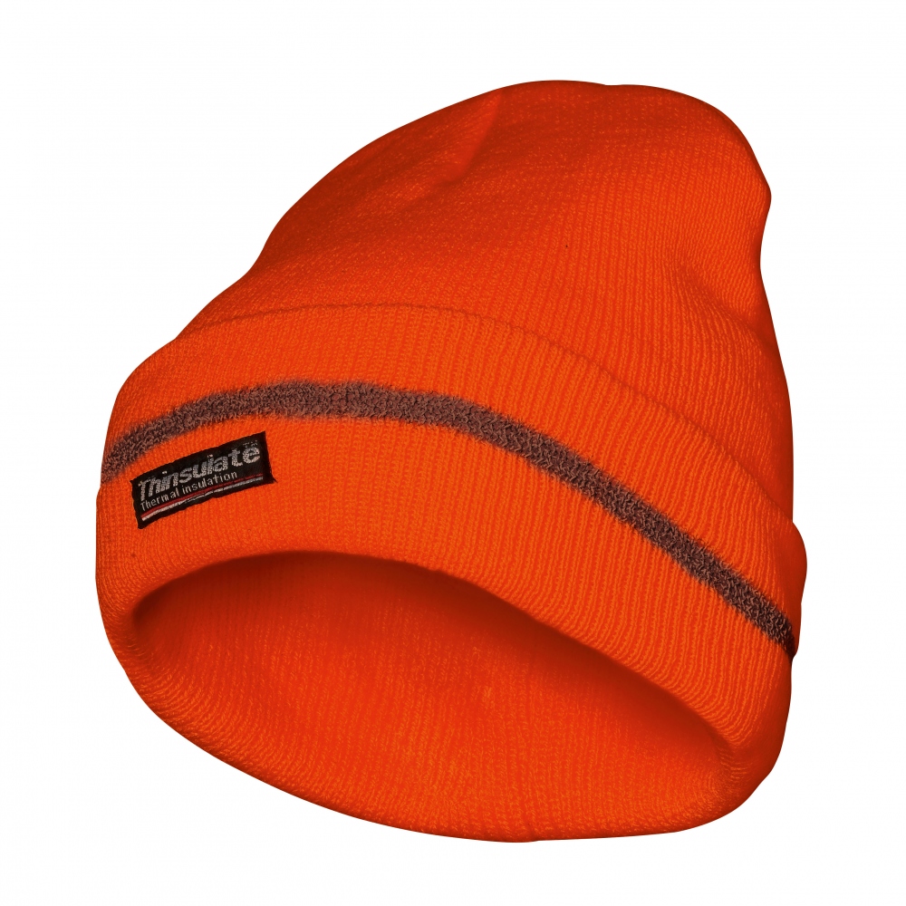 Elysee 2301 RUDI Thinsulate high visibility cap orange