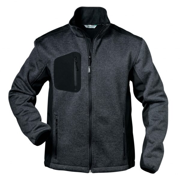 Elysee 23370 INNSBRUCK Breathable fleece jacket grey/black