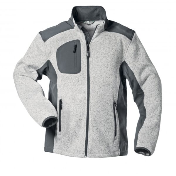 Elysee 23371 LINZ breathable fleece jacket light grey/grey