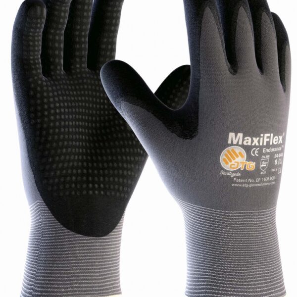 Maxiflex 34-844 Endurance Nopped Working Glove For A Safe Grip