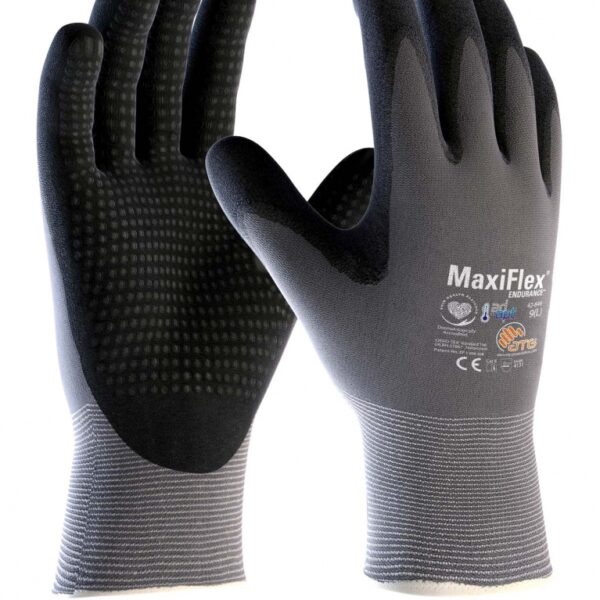 Maxiflex 42-844 Endurance AD-APT Sweatless Nopped Working Gloves