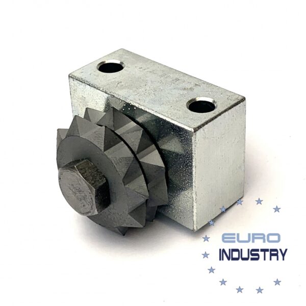 FLEX 260.576 Replacement bearing block with 2 carbide wheels