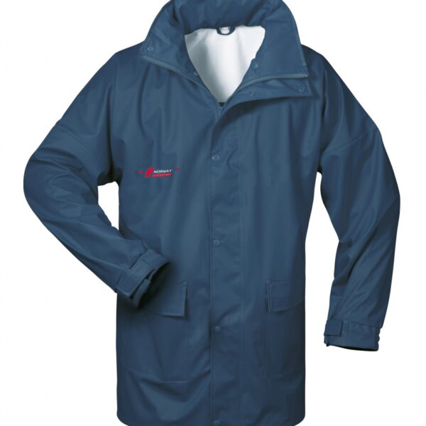 Norway 26405 PU Stretch Rain jacket Navy blue EN 343, S-4XL