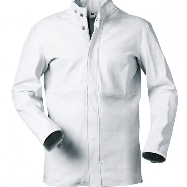 Craftland 2805 EDGAR Leather working jacket for welder white