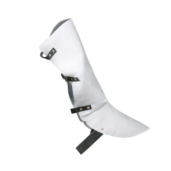 Craftland 2808 Protection leggings for welder split leather white