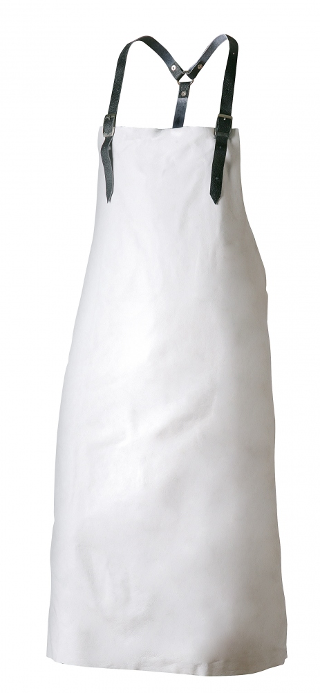 Craftland 2814 INGO Full leather apron for welder white