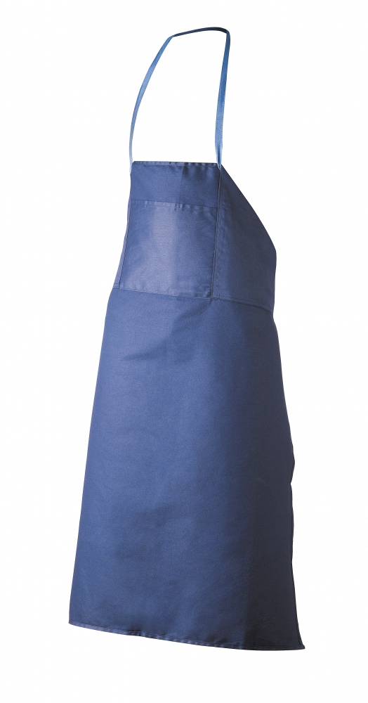 Craftland 2840 JAN Cotton protective apron 100% cotton blue