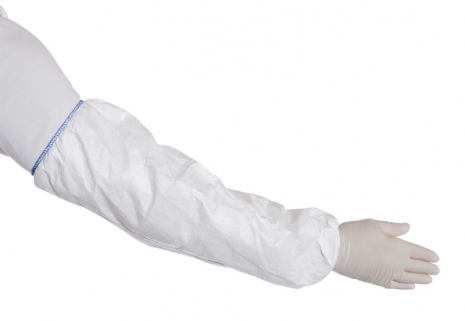 Tyvek® 500 Arm protection sleeves white length 50 cm cat.3 PB