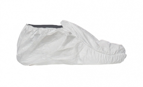 Tyvek 500 POSA Antislip overshoes with sole white M / L