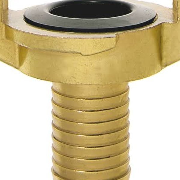 F-7125 Claw coupling end cap brass 40mm