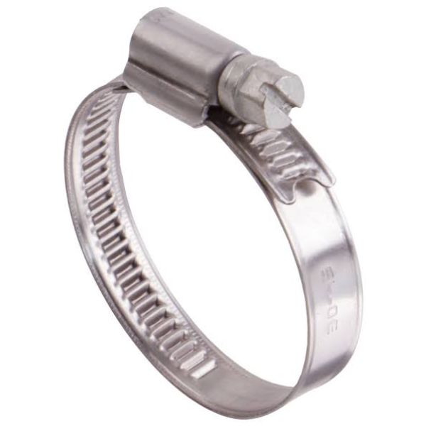 W4 Hose clamp width 9mm, Clamping range 20-60 mm