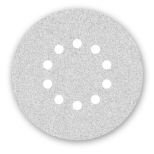 Menzer Velcro Abrasive Paper Ø 225 mm 10 holes Typ 13 40-320
