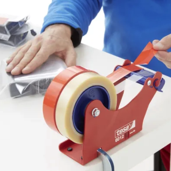 TESA Packing Tape Dispenser Premium for Packing Tape Up to 50 X 66 mm