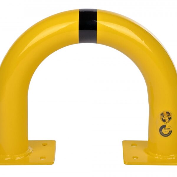 CRASH STOP 30-10 Hoop Protection Guard, Black-Yellow 37.5x35 cm steel