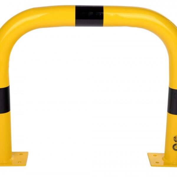 CRASH STOP 30-40 Hoop Protection Guard, Black-Yellow 75x60 cm steel