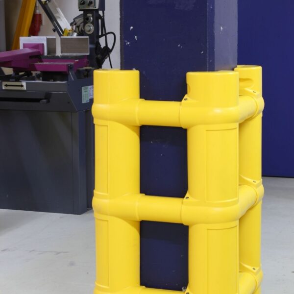 Crash Stop 30610 modulable column protection, polyethylene, yellow