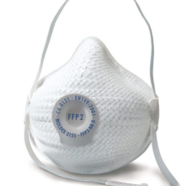MOLDEX 3155 Moulded disposable respirator / Mask with Vente FFP2 NR D