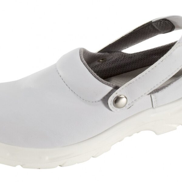 Basic-Line 34608 ORTONA white clogs EN ISO 20345 SB E A SRC - 36-47