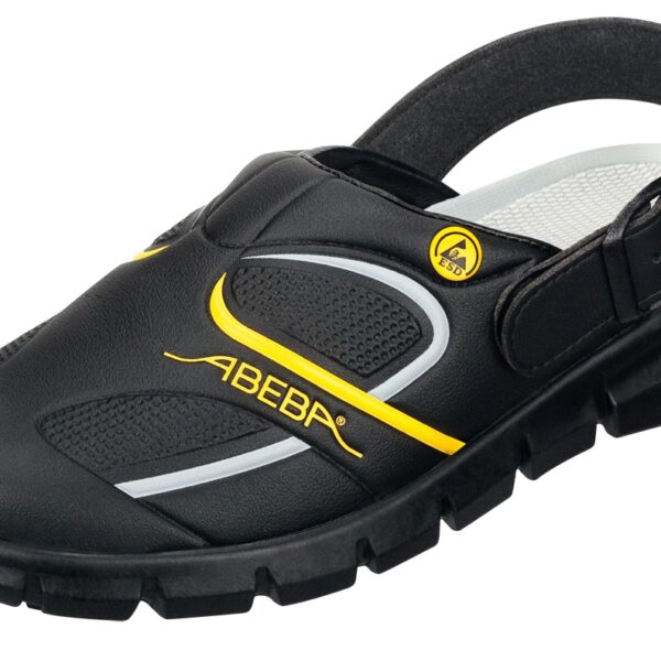 Abeba 37333 Dynamic Clogs with heel strap OB ESD SRC