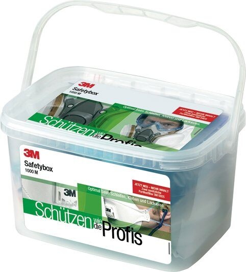 3M 1000 M Safety-Box respirator box certified EN140