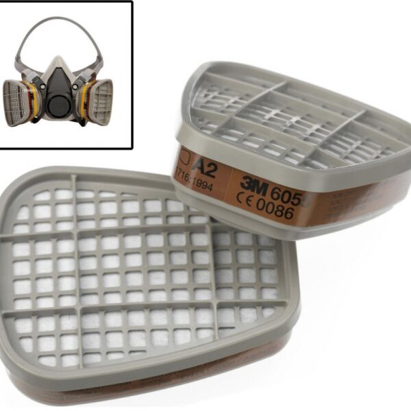 3M 6055 Gas Filter A2 for organic vapours