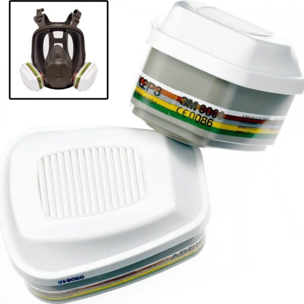 3M 6099 Gas, Vapour and Particulate Filter ABEK2HgP3 R + Formaldehyde