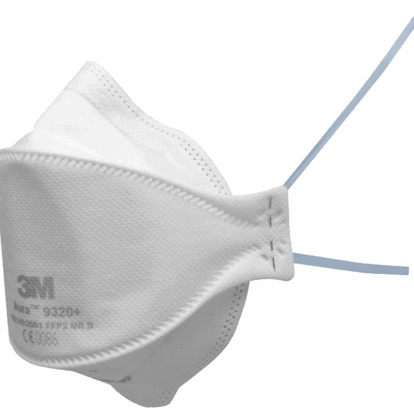 3M 9320+ AURA Disposable unvalved respirator FFP2 NR D