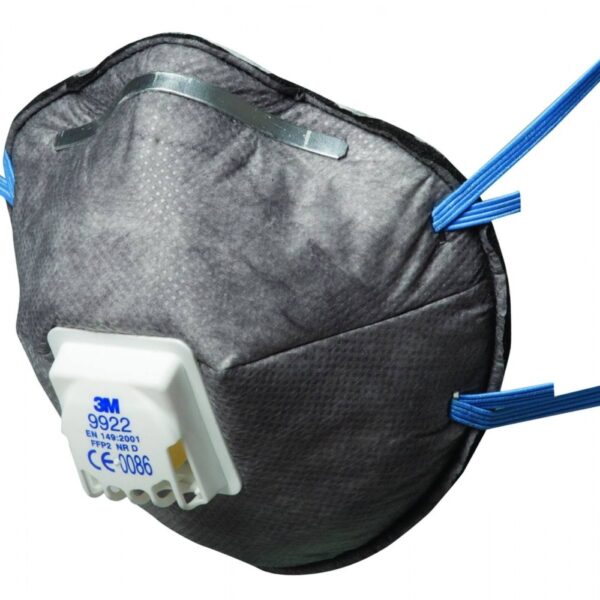 3M 9922 Particulate Valved Respirator FFP2 with activated carbon layer