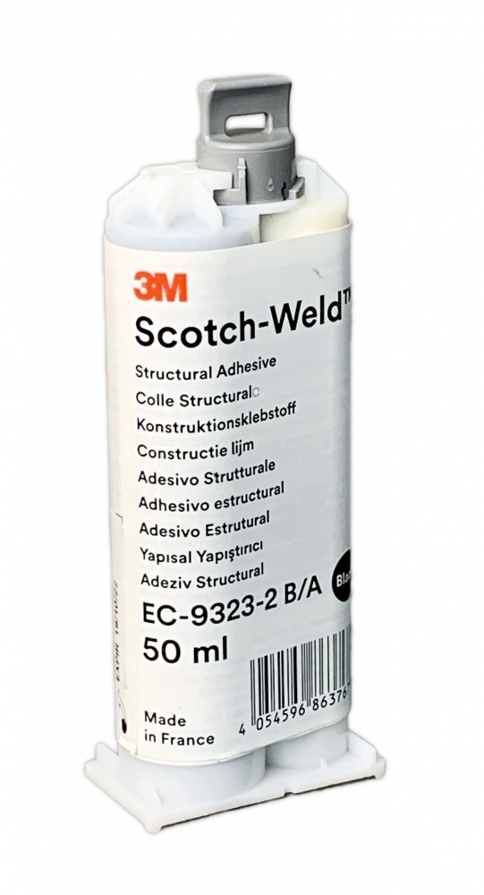 3M Scotch-Weld EC-9323-2 B/A Two Part Structural Adhesive 50ml black