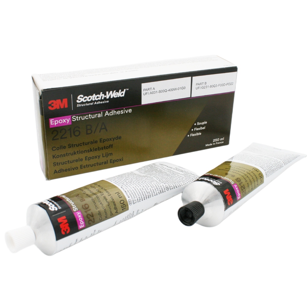 3M Scotch-Weld 2216 B/A Epoxy structural adhesive grey set 250ml
