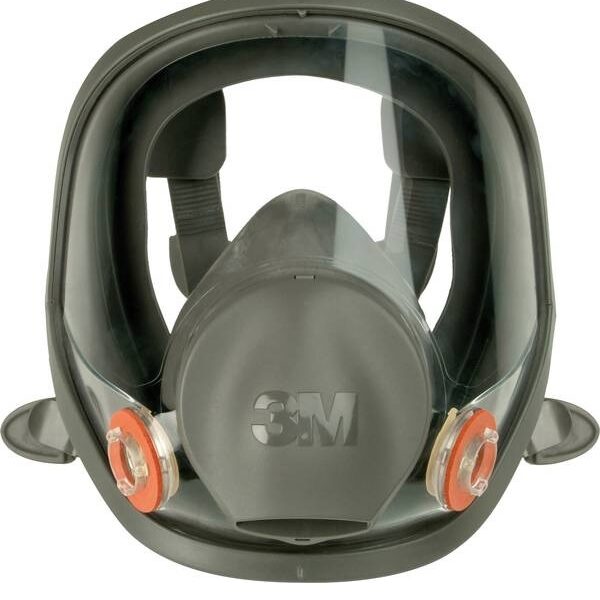 3M series 6000 Full-face mask silicon without filter EN136