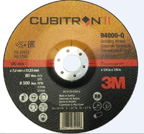 3M 93999-Q grinding disc Cubitron II 230 x 7,0 x 22,23 mm A36 T27