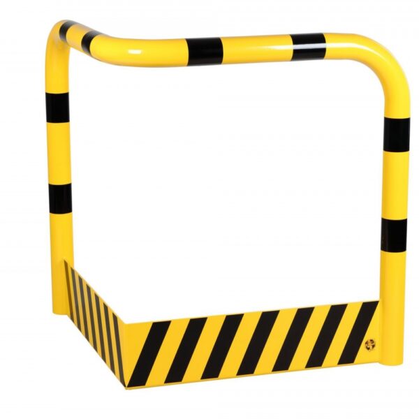 CRASH STOP 40-60-UW Impact Corner Protection yellow-black 100 x 90 cm