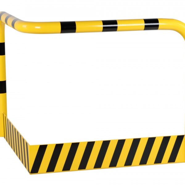 CRASH STOP 40-70-UW Impact Corner Protection yellow-black 100 x 120 cm