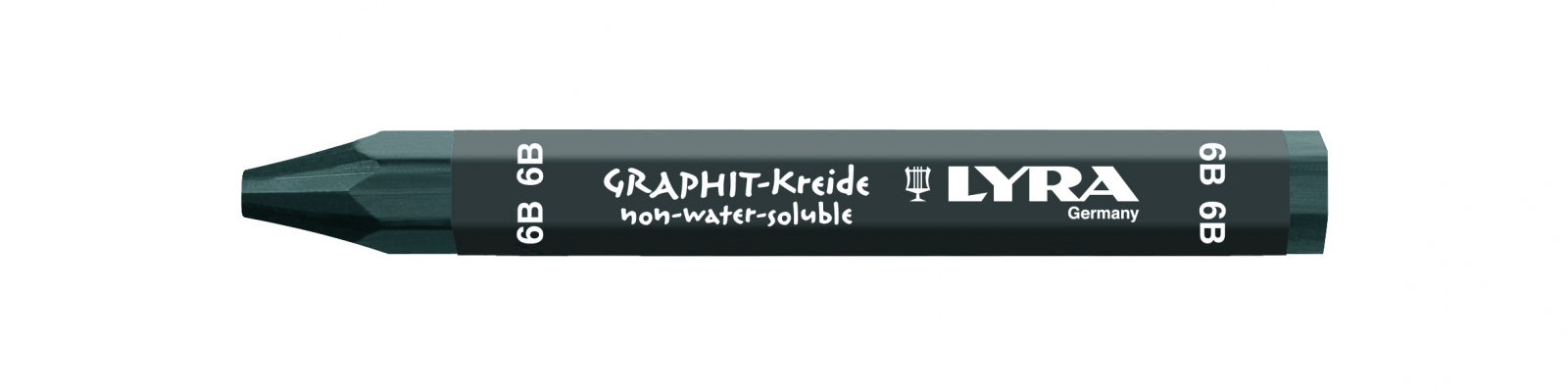 Lyra 5620106 6B Graphite chalk hardness 6B non water soluble